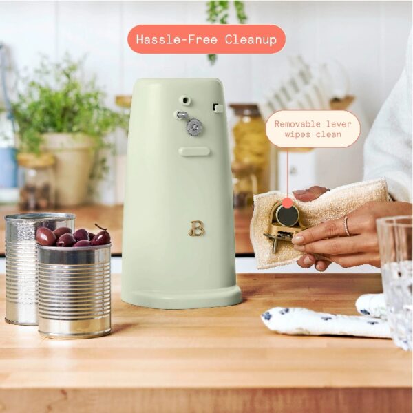 Easy-Prep Electric Can Opener, White Icing by Drew Barrymore