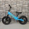 Kids Balance Bike 12'' Wheel Toddler Training Bicycle Safe No Pedal Bike Funny and Lightweight for 2-6 Boys Girls, Blue