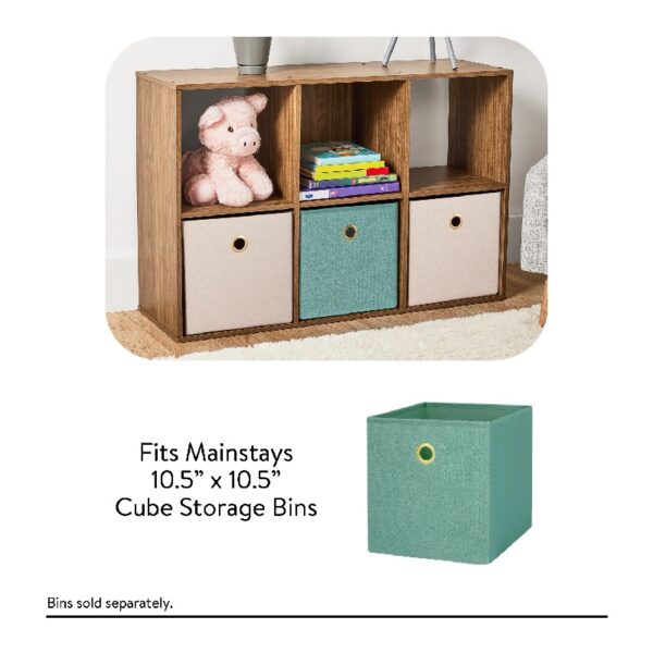 6 Cube Storage Organizer, White