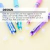 BAZIC 2-In-1 Mechanical Pencil & 4-Fashion Color Pen with Grip, 1.0 mm Bold Point, HB Pencil Lead, 24-Pack