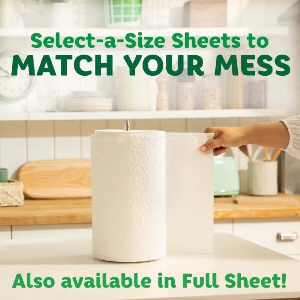 Select-a-Size Paper Towels, 12 Double Rolls, White