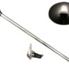 Marine Boat Navigation All-Round Warm White Stern Light, 2-Prong Chrome Base, 24