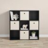 9 Cube Storage Organizer, Spring Pine