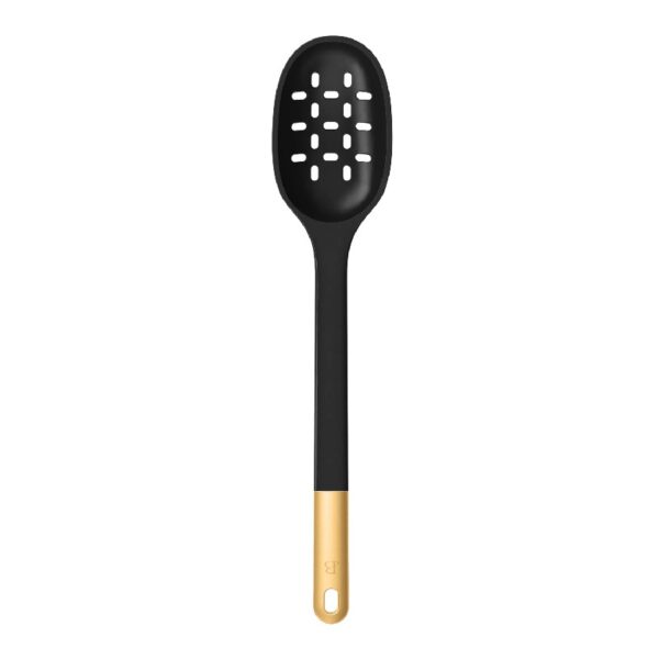 6-Piece Silicone Kitchen Utensil Tool Set with Rotating Rack by Drew Barrymore, Porcini Taupe