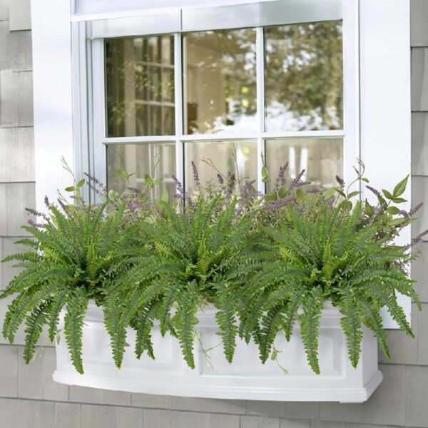 GnFlus Fern Artificial Plants Large Fake Fern 33.5