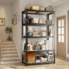 2050LBS 5-Tier Adjustable Storage Shelf Units for Garage Heavy Duty,35.6