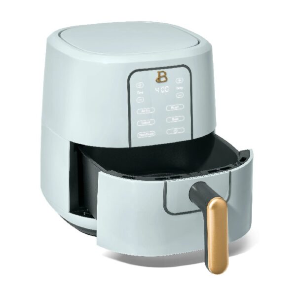 3 Qt Air Fryer with TurboCrisp Technology, White Icing by Drew Barrymore