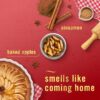 Small Spaces Air Freshener, Odor-Fighting, Baked Cinnamon Apples, (2 Pack of 2 Count)
