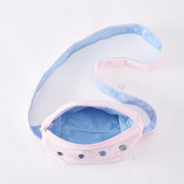 b38315bafd6e47d4a585b329015a6696 Bonding Pouch Small Pet Carrier Bag Sling with Strap Critter Cuddler for Gliders Ferret, Rat, Hedgehog, Hamster Outdoor-Orange