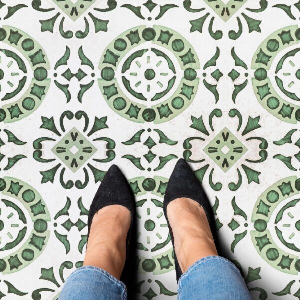 Retro Self Adhesive Vinyl Floor Tile - 20 Tiles/20 Sq. ft., 12 x 12, Slate Flooring Materials