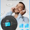 NEW 2025 CD Player Portable with Bluetooth,  2000mAh Rechargeable Discman CD Player for Car