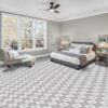 Retro Self Adhesive Vinyl Floor Tile - 20 Tiles/20 Sq. ft., 12 x 12, Slate Flooring Materials