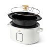 4Qt Slow Cooker with Touch-Activated Display, White Icing by Drew Barrymore