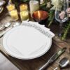 100 Disposable Guest Towels Soft and Absorbent Linen-Feel Paper Hand Towels