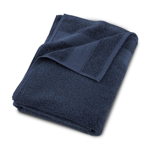 Supersoft 100% Cotton 8-Piece Fade Resistant Towel Set, Blue Cove