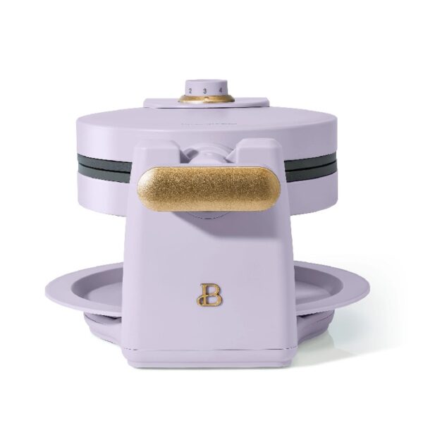 Rotating Belgian Waffle Maker, White Icing by Drew Barrymore