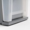 7 Qt Small Plastic Drawers, Under Bed Storage Bins, Stackable, Modular 5Pk