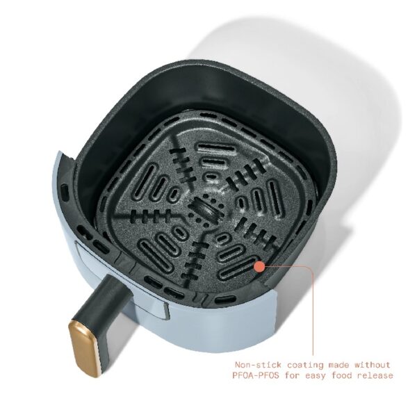 3 Qt Air Fryer with TurboCrisp Technology, White Icing by Drew Barrymore
