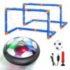 3-in-1 LED Soccer Hockey Bowling Set Indoor/Outdoor Toys, Gifts for 3 4 5 6 7 8+ Years Boy Girl