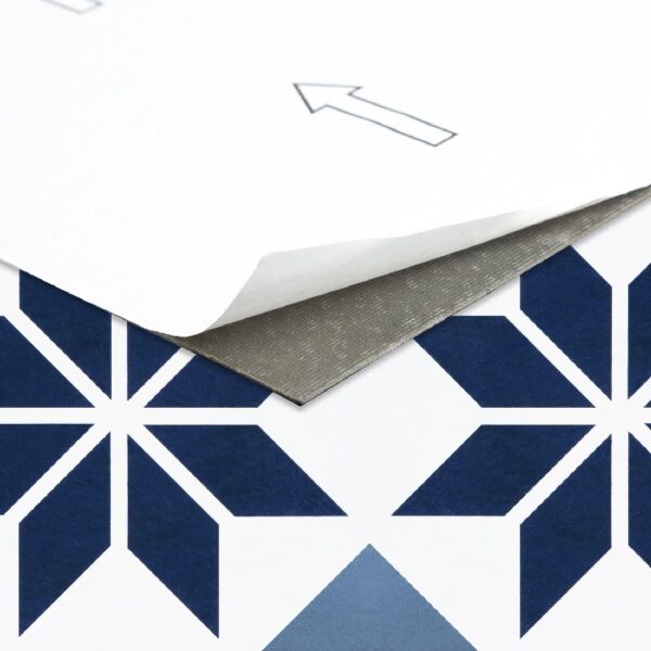 Retro Self Adhesive Vinyl Floor Tile - 20 Tiles/20 Sq. ft., 12 x 12, Slate Flooring Materials
