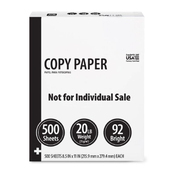 Pen + Gear Copy Paper, 8.5