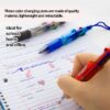 BAZIC 2-In-1 Mechanical Pencil & 4-Fashion Color Pen with Grip, 1.0 mm Bold Point, HB Pencil Lead, 24-Pack
