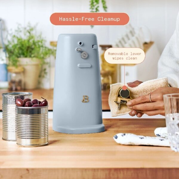 Easy-Prep Electric Can Opener, White Icing by Drew Barrymore