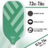 Pickleball Paddle - 8.8mm Polypropylene Core - DEFY - Official USAP Approved - Green