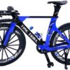 Bicycle Ornament Vehicles Mountain Bike Toy Model Decoration Crafts for Home (Blue#2)
