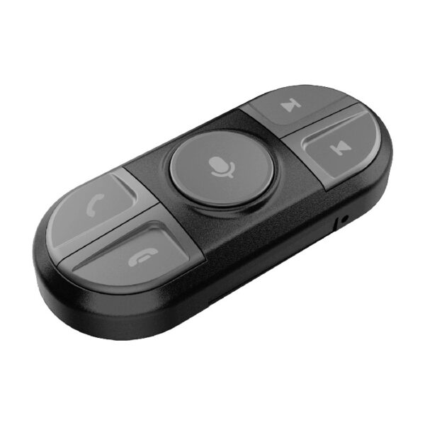 Bluetooth FM Transmitter via Remote Control & USB Compatible with Smartphone,3.2x1.4x1.4' 85g