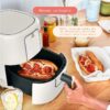 3 Qt Air Fryer with TurboCrisp Technology, White Icing by Drew Barrymore