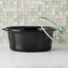 6 Quart Oval Slow Cooker, Stainless Steel Finish, Glass Lid, Model # MS54100112168S