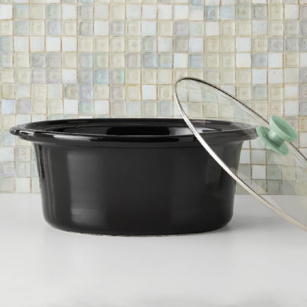 6 Quart Oval Slow Cooker, Stainless Steel Finish, Glass Lid, Model # MS54100112168S