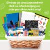 BAZIC School Kit Supplies Kit 86 Count, Bazic Products School Supplies Composition Books for Student 3-6 Grades, Spec May Vary, 1-Pack