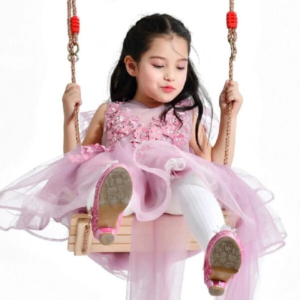 Patio Swing Wooden Swing Simple Wooden Design Backyards 1Set