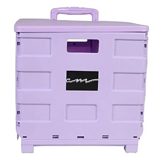 Everything Mary Plastic Craft Cart Organizer - Blue - Hobby Storage Case - Ideal for Teachers & Crafters