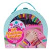 Jewelkeeper BFF Friendship Bracelet Activity Kit, DIY Bracelet Making Kit for Girls, Makes 22 Bracelets, 4 Looms, and Beads - with Instructions