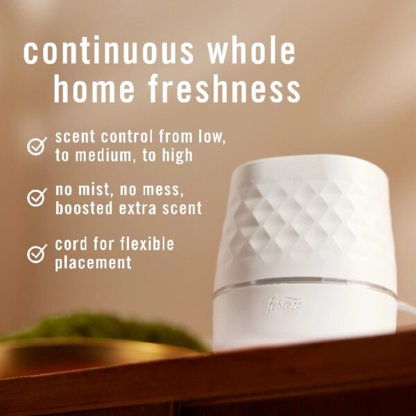 (2 pack)  Plug Scent Booster, Air Freshener, Scented Oil Air Freshener Diffuser, Starter Kit Device