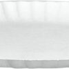 9 Inch Paper Plates Bulk Pack White Disposable Plates Heavy Duty, 300-Pack