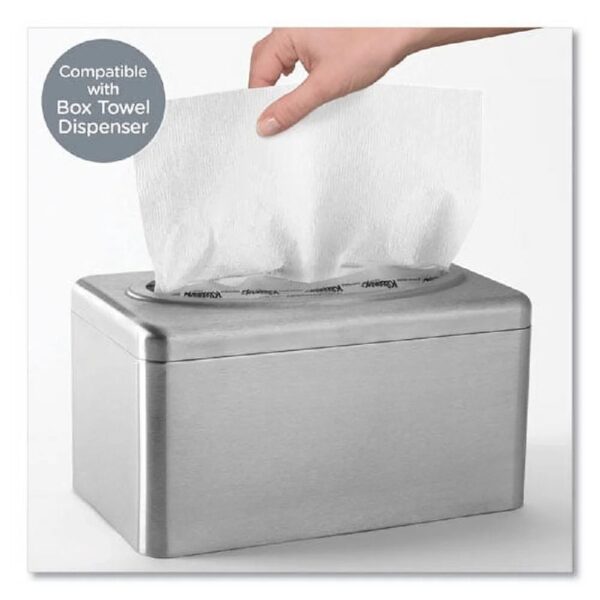 Ultra Soft Hand Towels, Pop-Up Box, White, 70/box | Bundle of 2 Boxes