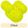 (3 pack)  Outdoor Pickleballs - Official Size - Optic - 3 Pack