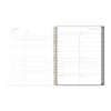 2025 Blue Sky Weekly/Monthly Planning Calendar, 8-1/2" x 11", Midnight Garden, January 2025 To December 2025