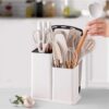 19PCS Kitchen Utensils Set for Cooking, 11 Cooking Utensils, 6 Knife set Beige,3 Utensil Sets,utensilios de cocina