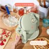 Rotating Belgian Waffle Maker, White Icing by Drew Barrymore