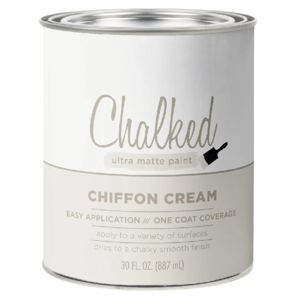 Linen White,  Chalked Ultra Matte Paint, Quart