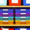 Storex 12x12 Stack & Store Box, Assorted Colors, Case of 5
