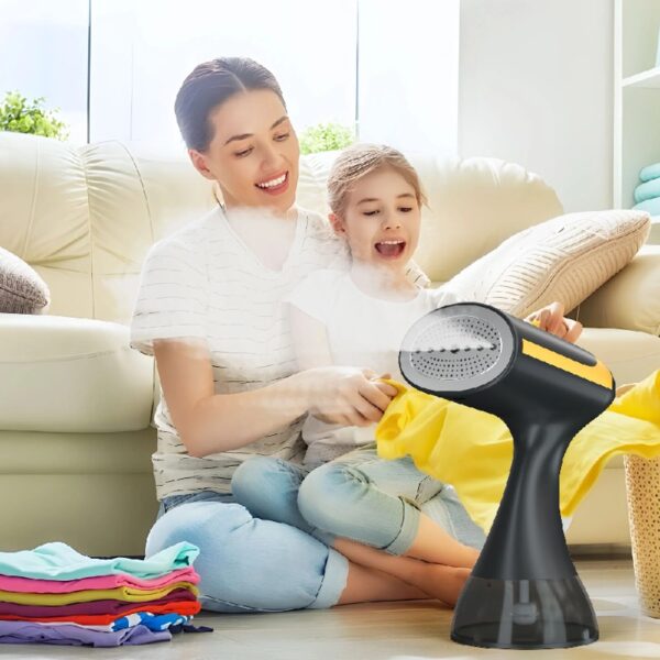 Steamer for Clothes, Portable Clothes Steamer for Fabric Wrinkles Remover, 1500W Handheld Steamer with 300ml Tank, 20-Second Fast Heat-up, Convenient Clothes Steamer for Home, Office and Travel