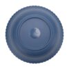 12-Piece Daisy Bamboo Melamine Dinnerware Set, Blue