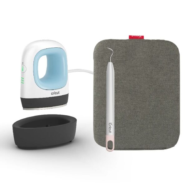 Cricut EasyPress Mini, Raspberry - Compact Handheld Heat Press Machine