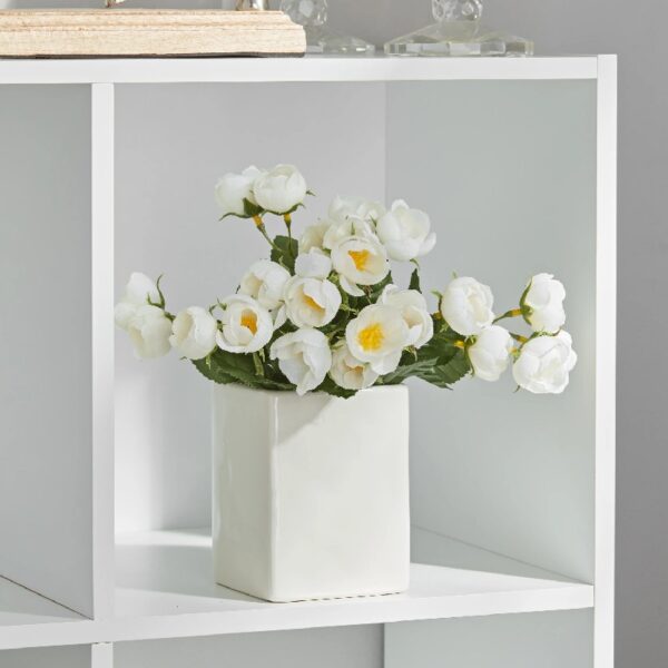 6 Cube Storage Organizer, White